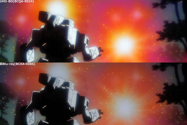 戦闘シーンは4K化の恩恵が特に確認しやすい