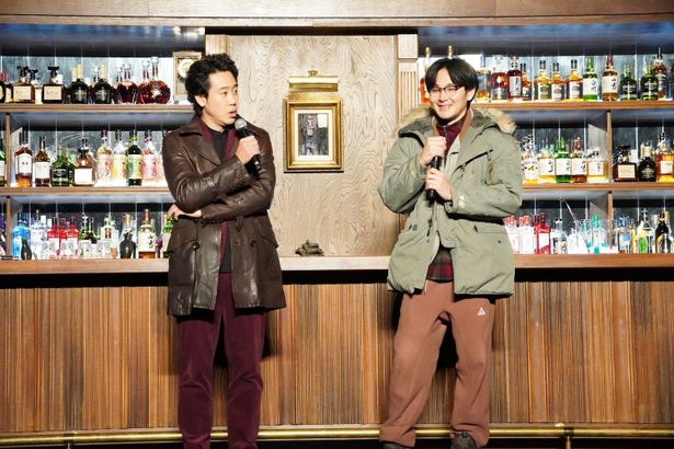 『BYE BYE LOVE 探偵はBARにいる』製作発表会見の様子