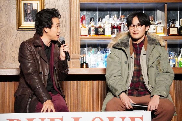 『BYE BYE LOVE 探偵はBARにいる』製作発表会見の様子