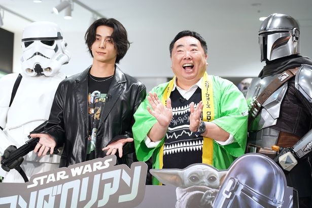 この先も「スター・ウォーズ」が観られるなら「長生きしなきゃ！」と微笑んでいた塚地