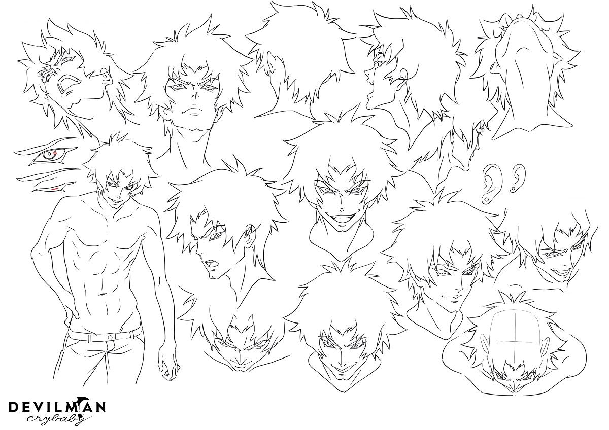 デビルマン シルクスクリーン 絵 シルクスクリーンの絵 デビルマン （横山麻衣さんの個展へ