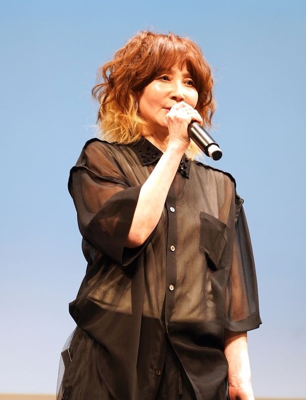 上映前なので「感想が話せない」と苦笑いのYOU