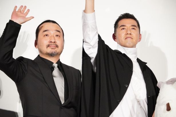 『映画 えんとつ町のプペル 〜約束の時計台〜』初日舞台挨拶の様子