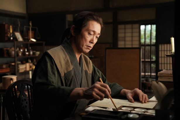 佐々木蔵之介演じる主人公の蘭方医、太吉