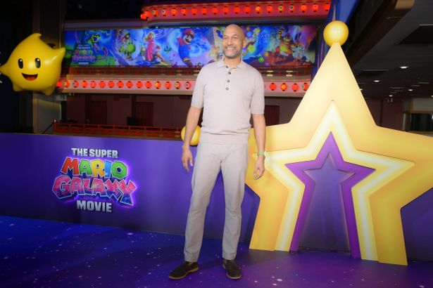 京都南座でのワールドプレミアに登壇したキーガン＝マイケル・キー