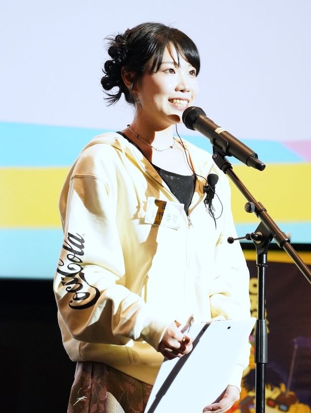実行委員長の挨拶で授賞式がスタート