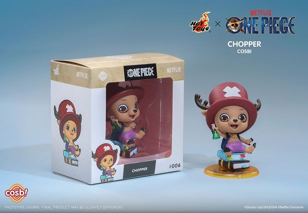 お手頃なサイズ感が集めやすい(「【コスビ】Netflixシリーズ「ONE PIECE」コレクション #006 チョッパー」)