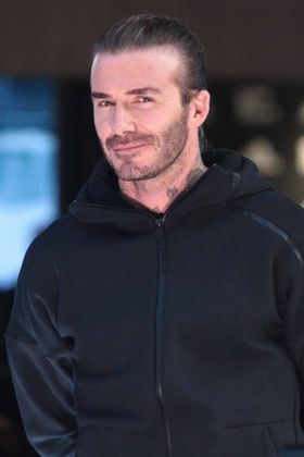 イギリスの元サッカー選手、デヴィッド・ベッカム