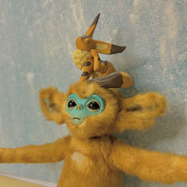 ナウシカばりにテトとじゃれ合うオチ。テトも居心地が良さそう！