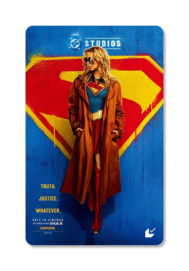 『スーパーガール』のムビチケ前売券(カード)