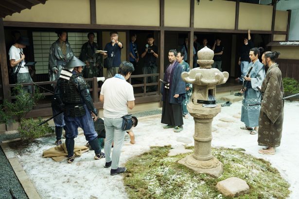 足を踏み入れるだけで思わず笑みがこぼれてしまう『黒牢城』の城内セット