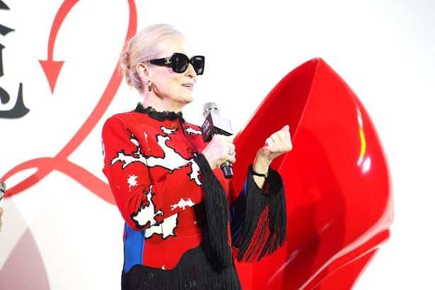 ストリープのアドバイスに大きな拍手が沸き起こっていた