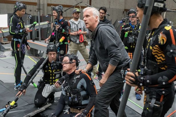『アバター：ファイヤー・アンド・アッシュ』メイキング写真