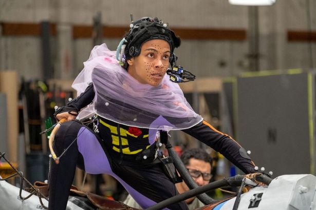 『アバター：ファイヤー・アンド・アッシュ』メイキング写真