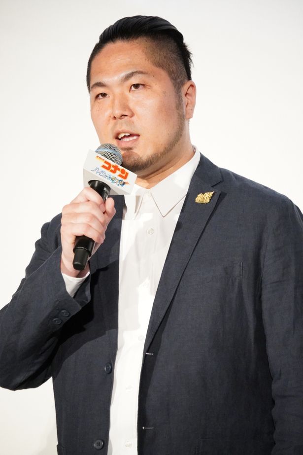 『名探偵コナン ハイウェイの堕天使』公開記念舞台挨拶の様子