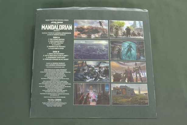『スター・ウォーズ/マンダロリアン Season3』ディスクケースの裏面はこんな感じ