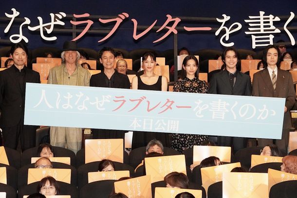 上映後の会場は涙と感動でいっぱい！