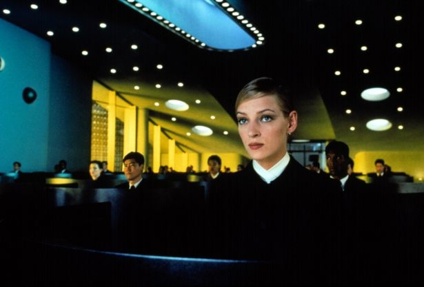 円をモチーフにした建物となっている(『ガタカ』)