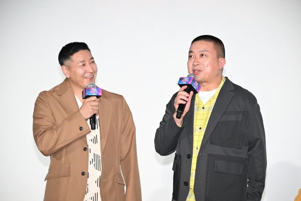 『ザ・スーパーマリオギャラクシー・ムービー』日本語版プレミアム試写会に出席したチョコレートプラネット