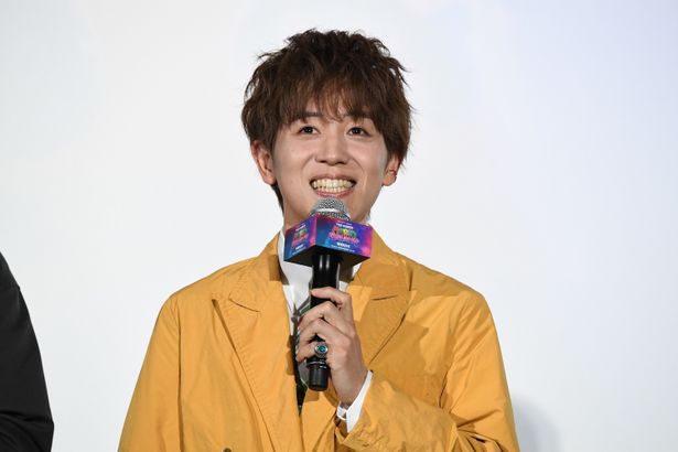『ザ・スーパーマリオギャラクシー・ムービー』日本語版プレミアム試写会に出席した山下大輝