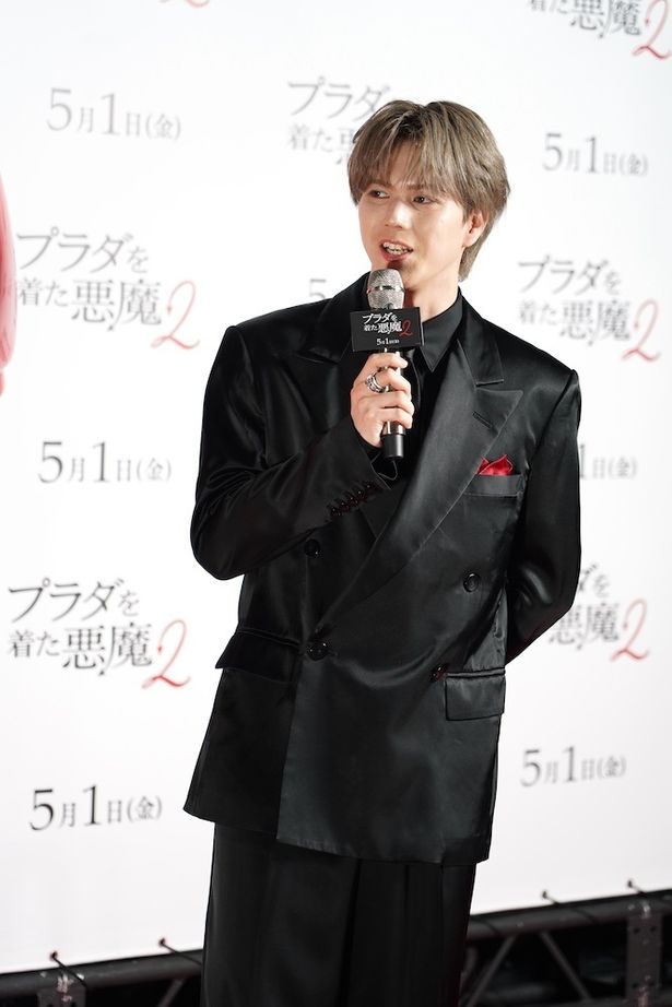 ミランダとアンディが最初にどんな言葉を交わすのかが楽しみと語ったRAN