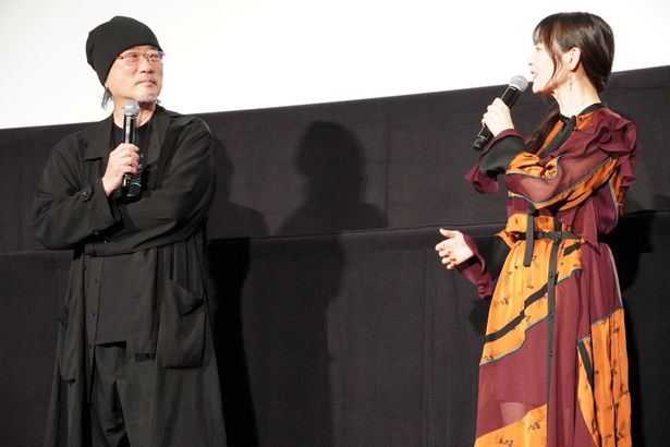 『機動警察パトレイバー EZY』完成披露舞台挨拶の様子