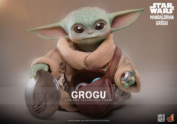 クリクリなお目目がたまらない(「【ライフサイズ・マスターピース】『スター・ウォーズ／マンダロリアン・アンド・グローグー』1/1スケールフィギュア グローグー」)