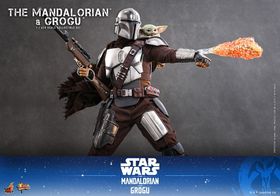 『マンダロリアン・アンド・グローグー』のフィギュアをチェック！(「【ムービー・マスターピース】『スター・ウォーズ／マンダロリアン・アンド・グローグー』1/6スケールフィギュア マンダロリアン＆グローグー」)