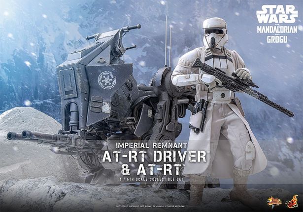 帝国側もしっかりとラインナップ！(「【ムービー・マスターピース】 『スター・ウォーズ／マンダロリアン・アンド・グローグー』1/6スケールフィギュア インペリアル・レムナント AT-RTドライバー＆AT-RT」)