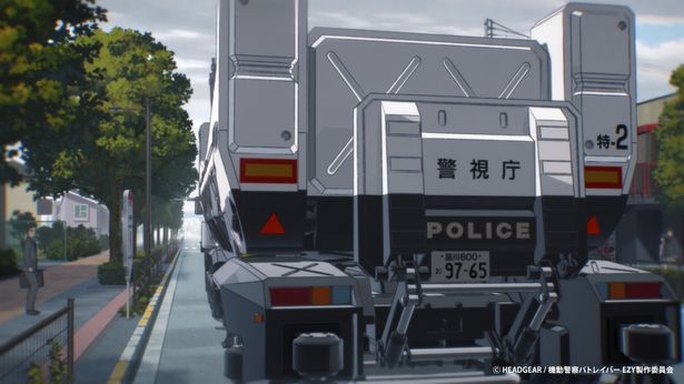 レイバーは車両に載せて現場に向かうのがリアル