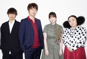 『犬猿』で共演した窪田正孝、新井浩文、江上敬子(ニッチェ)、筧美和子