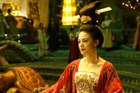 映画における最重要人物である楊貴妃。彼女は空海が唐を訪れた時代より約50年前にその生涯を閉じたが…