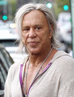 数々の映画で女性たちを夢中にさせてきたミッキー・ローク