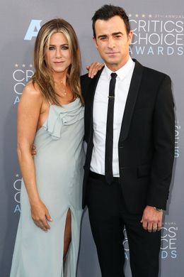 先日、離婚したジェニファー・アニストンとジャスティン・セロー