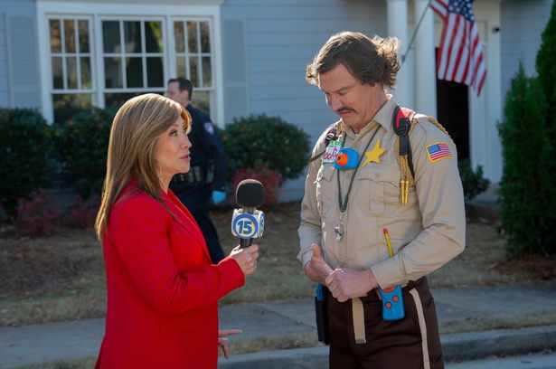 「スクリーム」に登場するリポーター“っぽい”女性の姿も!?