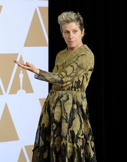 アカデミー賞で主演女優賞を獲得したフランシス・マクドーマンド