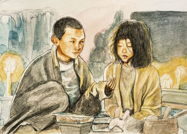 孤児だった2人の子どもは巡査に引き取られ太郎、花子と名付けられる