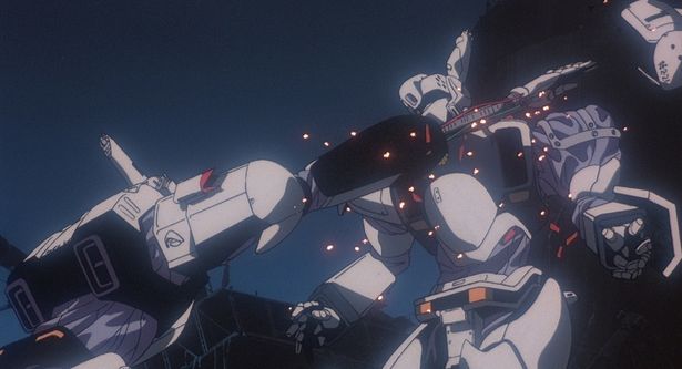 レイバーによる戦闘ももちろん魅力的！『機動警察パトレイバー 劇場版』)
