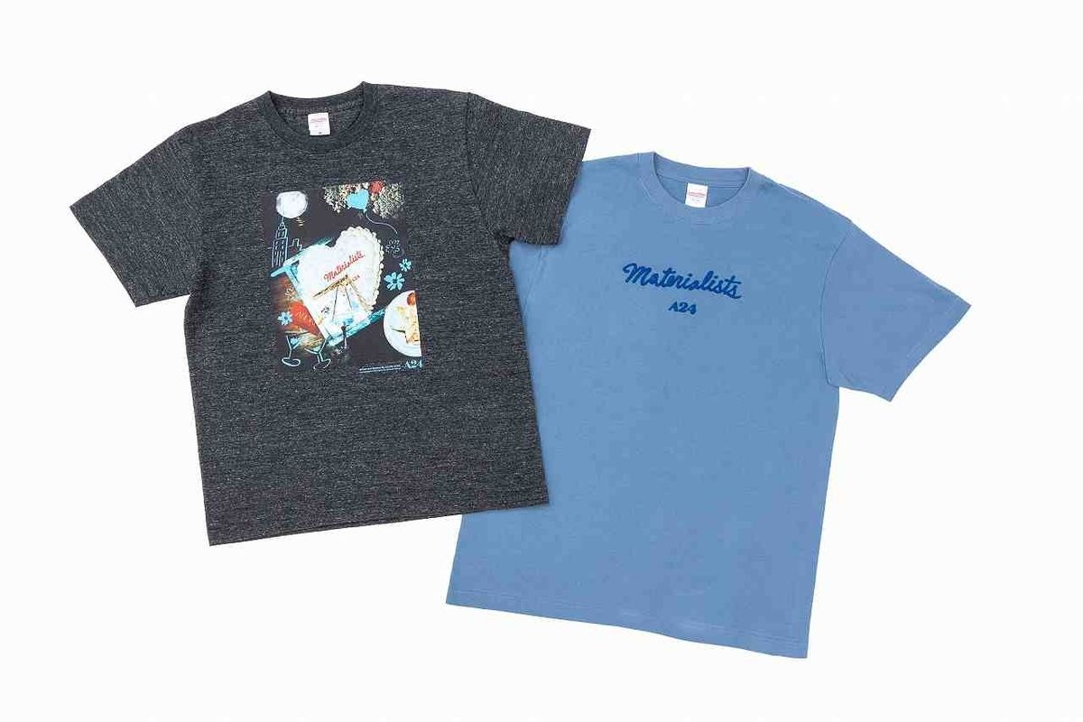 A24公認『マテリアリスト 結婚の条件』日本オリジナルTシャツが数量 