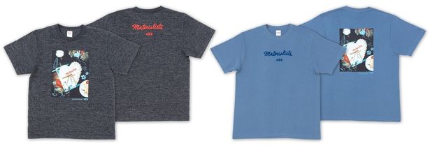 ブラックとブルーの2色展開となるTシャツ
