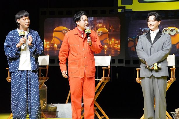 日本語吹替版キャスト報告会イベントの様子