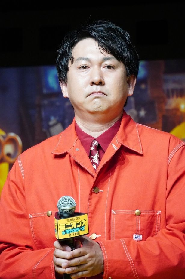 日本語吹替版キャスト報告会イベントに出席した、バッテリィズの寺家