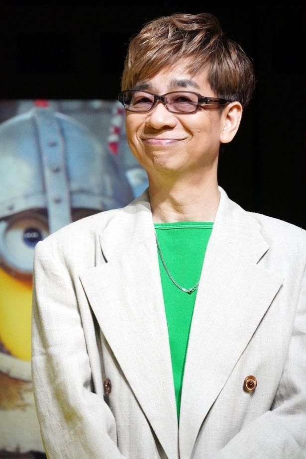 謎に包まれた緑色のモンスター・グーミー役を演じる山寺宏一