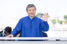 カンヌ国際映画祭で、是枝裕和監督にインタビュー