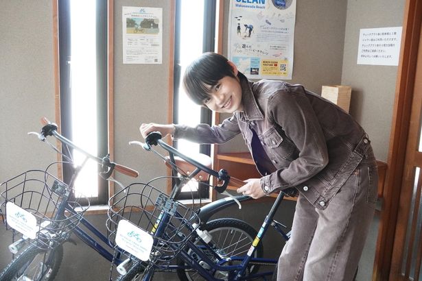 自転車が大活躍！町内を駆け巡っていたという