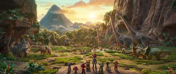 『パウ・パトロール ザ・ダイノ・ムービー』場面カット
