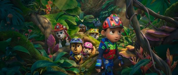 『パウ・パトロール ザ・ダイノ・ムービー』場面カット