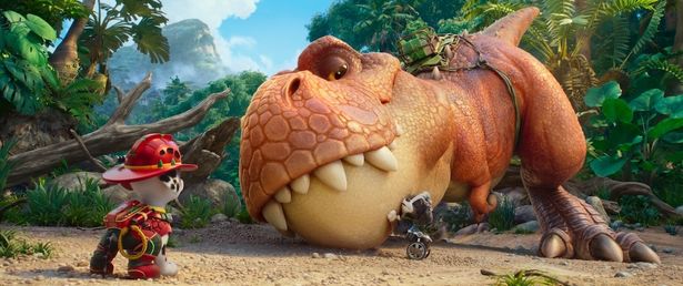 『パウ・パトロール ザ・ダイノ・ムービー』場面カット