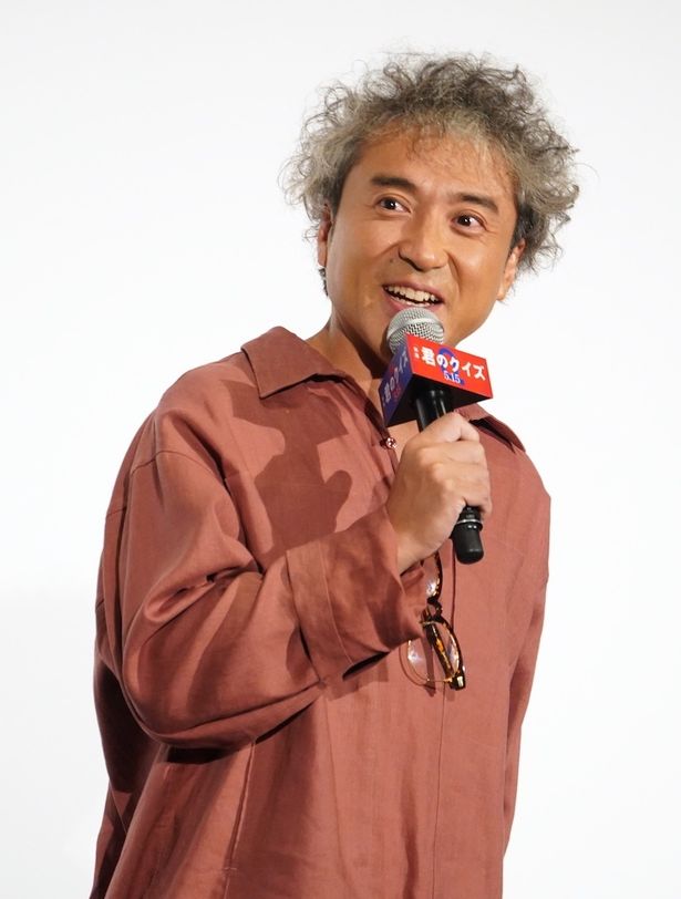 劇中クイズ番組「Q-1グランプリ」の総合演出、坂田泰彦役のムロツヨシ