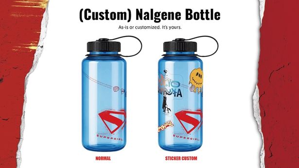 アメリカ発の人気アウトドアボトルブランド「NALGENE（ナルゲン）」と『スーパーガール』のコラボボトル